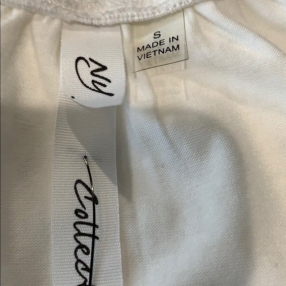 NY Collection White Lace-Front Shirt Size … - Picture 5 of 6